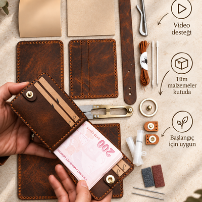 DIY - Kendin Yap Cüzdan ( Ganbaru )