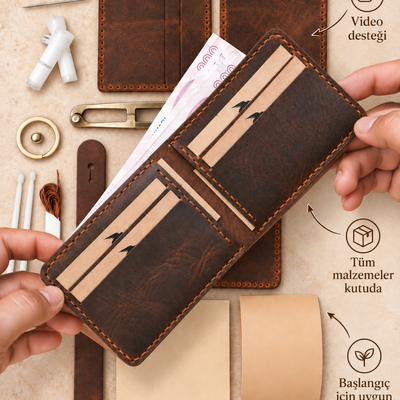 DIY - Kendin Yap Cüzdan ( Teiban - Bifold )