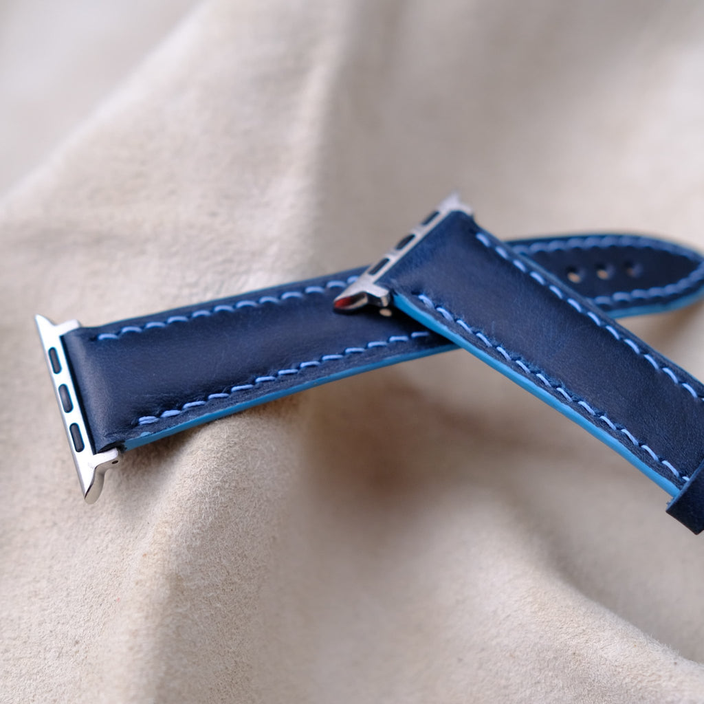 Apple Watch Unisex Kordon - Okyanus Mavi - Diceroscraft