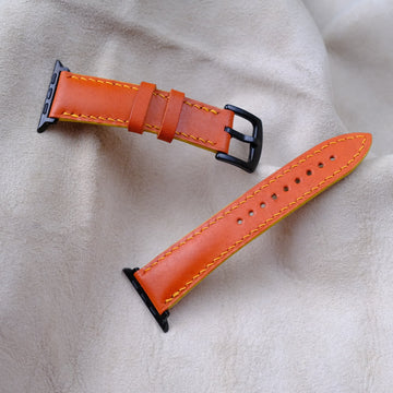 Apple Watch Unisex Kordon - Oranj - Diceroscraft