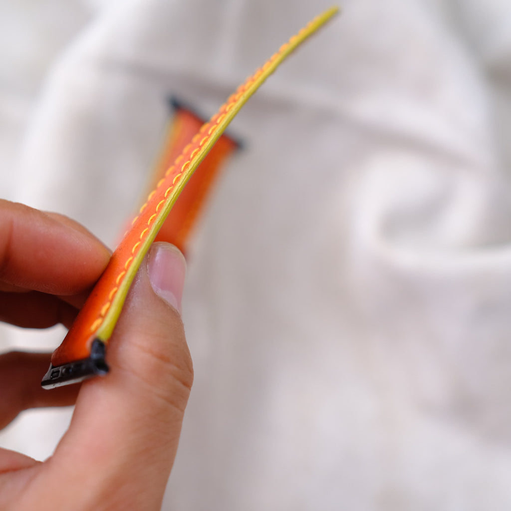 Apple Watch Unisex Kordon - Oranj - Diceroscraft