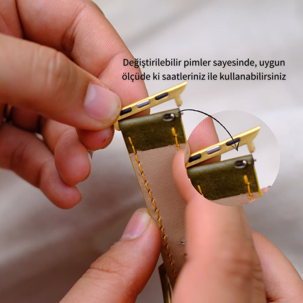 Apple Watch Unisex - Zeytin - Diceroscraft