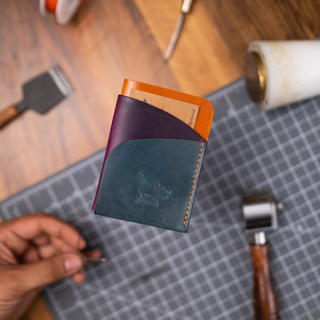 Cep Herkülü Deri Kartlık - M İ N T - Diceroscraft