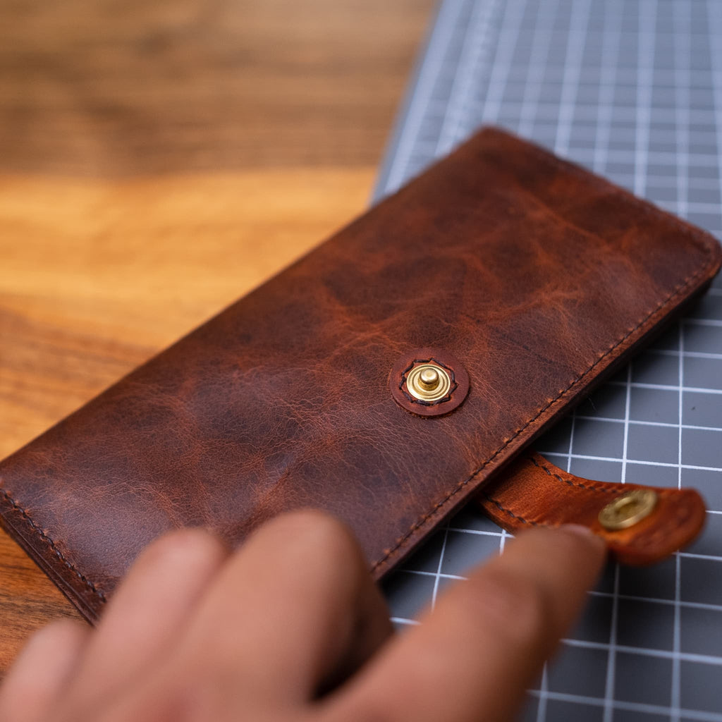 Deri Cüzdan Kılıfı - Mini Organizer - Diceroscraft