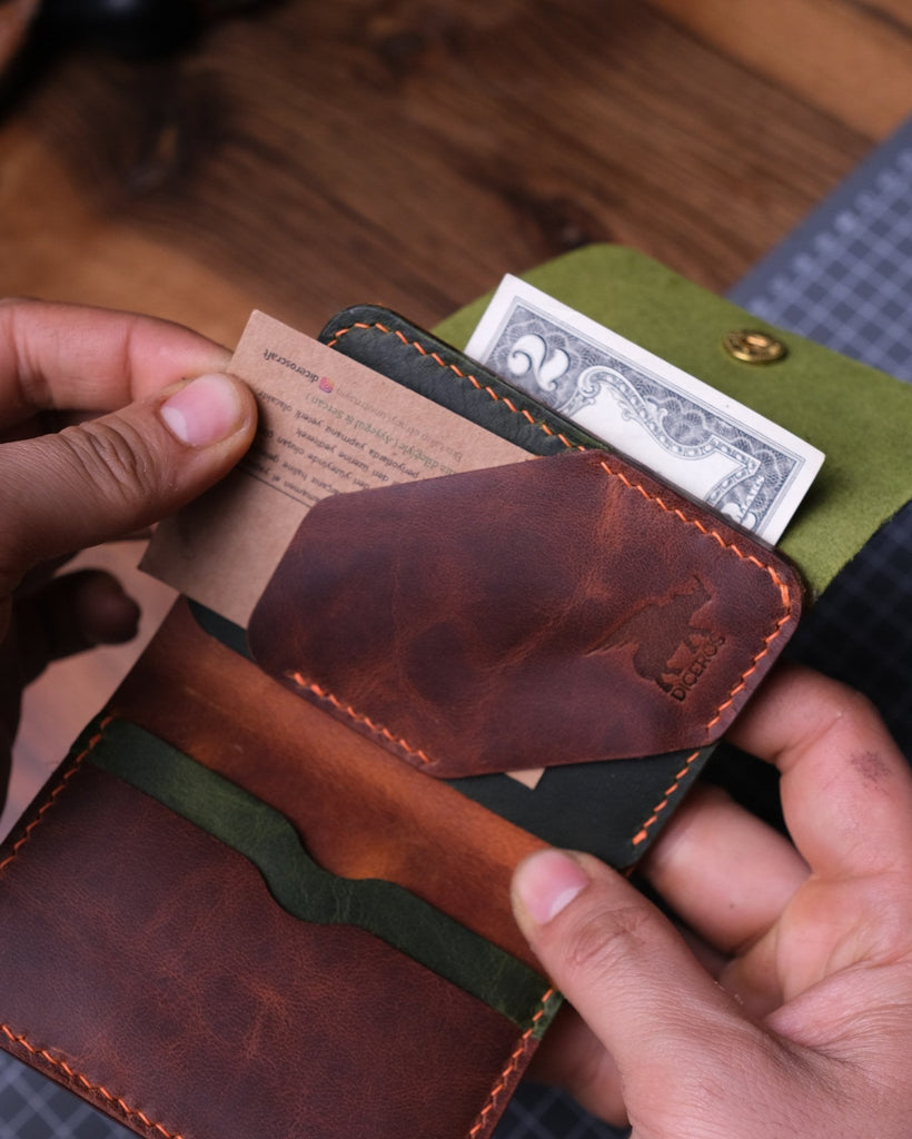 Küçük Cep Cüzdanı - Diceros Noble - Diceroscraft