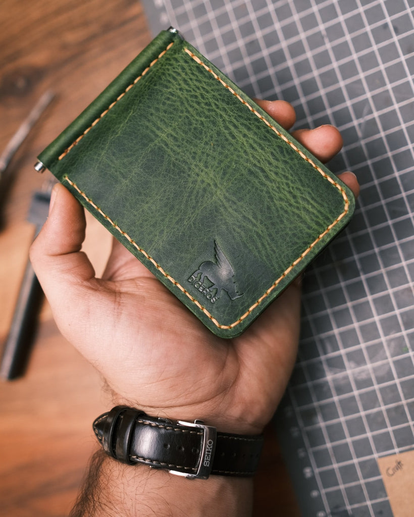 Para Klipsli Cüzdan - Ganbaru - Diceroscraft