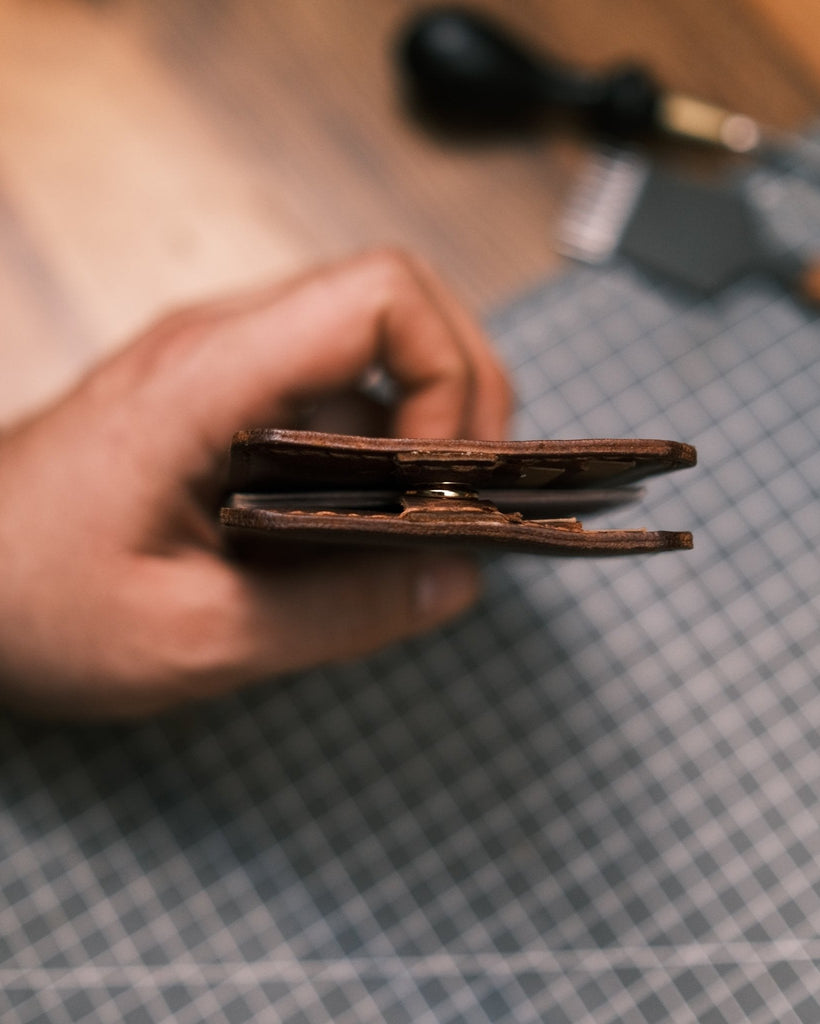 Para Klipsli Cüzdan - Ganbaru - Diceroscraft