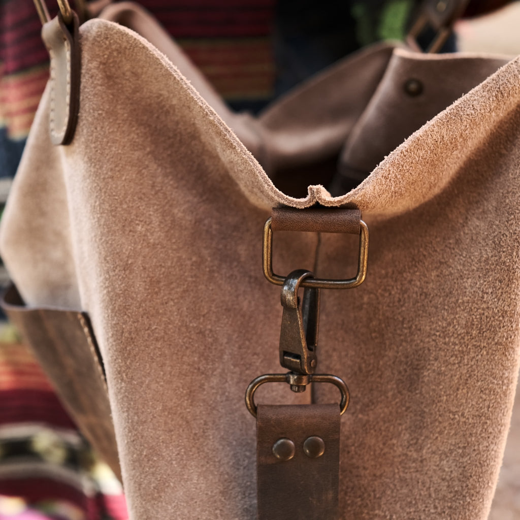 Süet & Deri Çanta - Diceroscraft